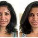 Prachi before, after.